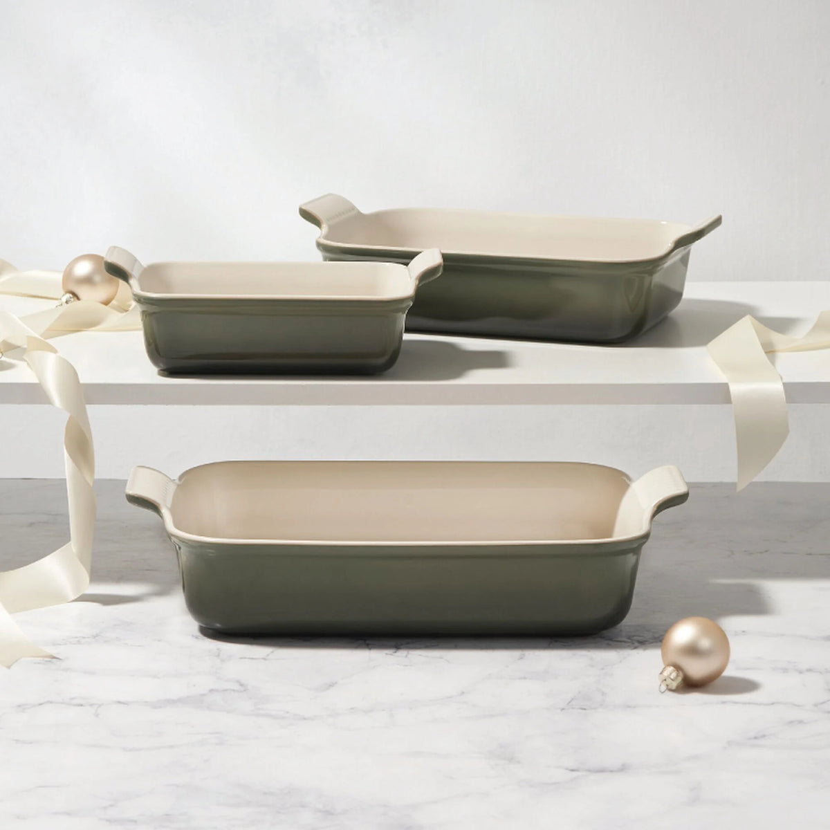 Heritage 3-Piece Rectangular Baking Dish Set